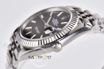 Rolex Datejust Clean Factory Siyah Kadran Jubile Kordon 3235 Super Clone ETA