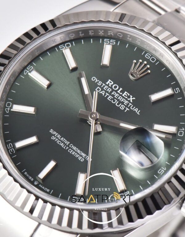 Rolex Datejust Siyah Kadran Clean Factory Oyster Kordon 3235 Super Clone ETA