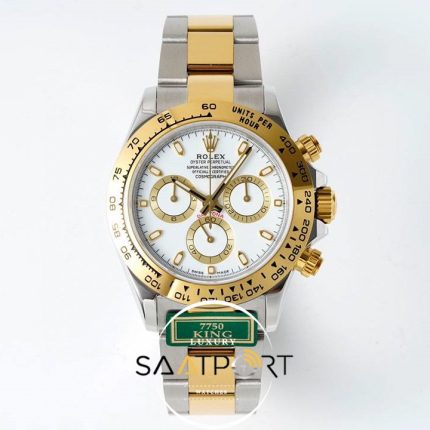 Rolex Daytona 116503 King Factory Beyaz Kadran 40 mm 904L Kasa Super Clone ETA