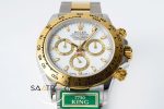 Rolex Daytona 116503 King Factory Beyaz Kadran 40 mm 904L Kasa Super Clone ETA