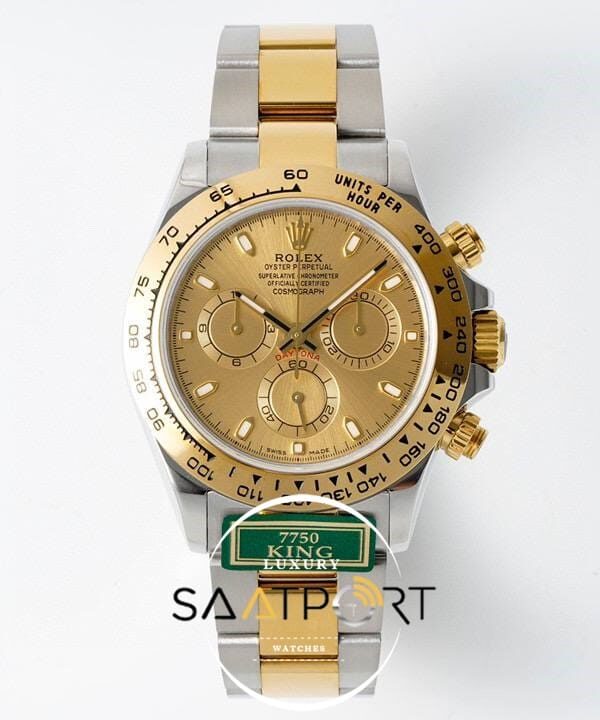 Rolex Daytona 116503 King Factory Gold Kadran 40 mm 904L Kasa Super Clone ETA