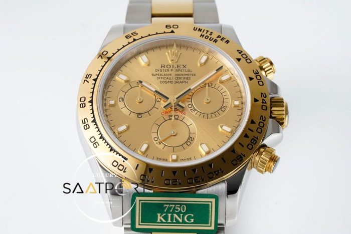 Rolex Daytona 116503 King Factory Gold Kadran 40 mm 904L Kasa Super Clone ETA