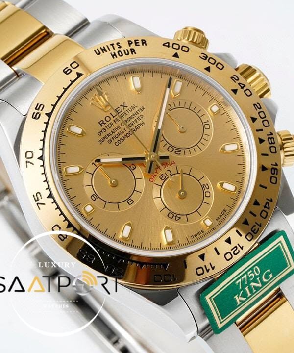 Rolex Daytona 116503 King Factory Gold Kadran 40 mm 904L Kasa Super Clone ETA