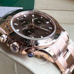 Rolex Daytona 116505 BT Factory Kahverengi Kadran 40 mm 904L Çelik Kasa Super Clone ETA