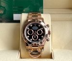 Rolex Daytona 116505 BT Factory Taşlı Siyah Kadran 40 mm 904L Çelik Kasa Super Clone ETA