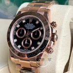 Rolex Daytona 116505 BT Factory Taşlı Siyah Kadran 40 mm 904L Çelik Kasa Super Clone ETA