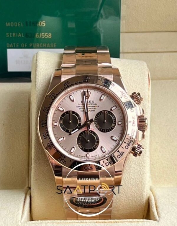 Rolex Daytona 116505 Siyah Gösterge BT Factory Super Clone ETA