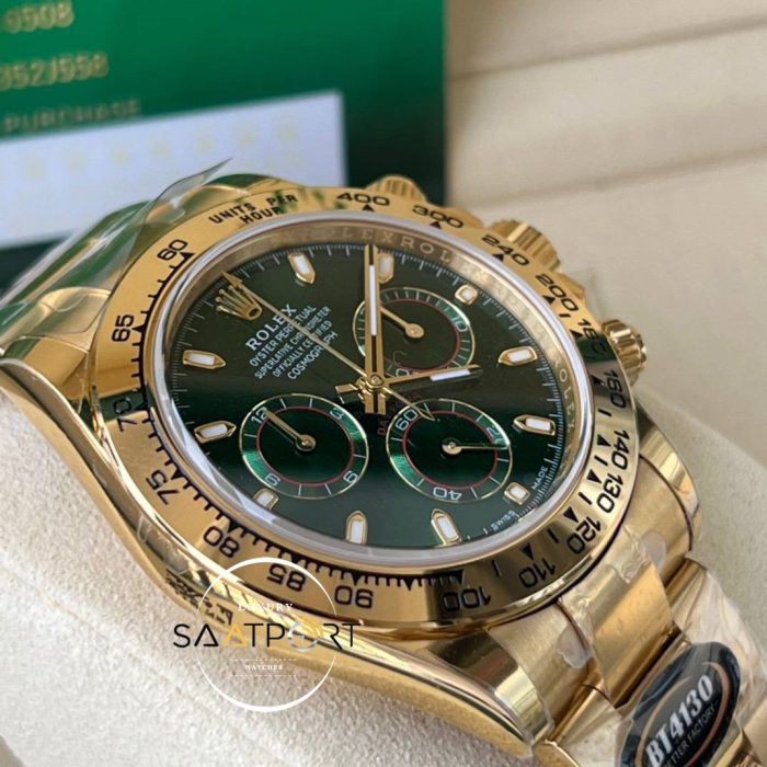 Rolex Daytona 116508 BT Factory Yeşil Kadran ETA