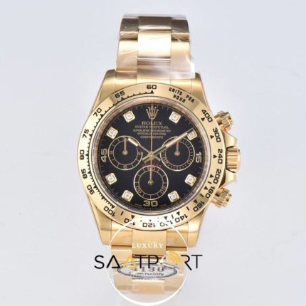 Rolex Daytona 116508 Clean Factory 40 mm Taşlı Kadran Super Clone ETA