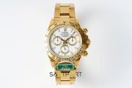 Rolex Daytona 116508 King Factory 40 mm Gold Kasa Beyaz Kadran Super Clone ETA