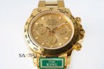 Rolex Daytona 116508 King Factory Gold Kadran 40 mm Gold Kasa Super Clone ETA