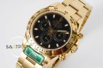 Rolex Daytona 116508 King Factory Siyah Kadran 40 mm Gold Kasa Super Clone ETA