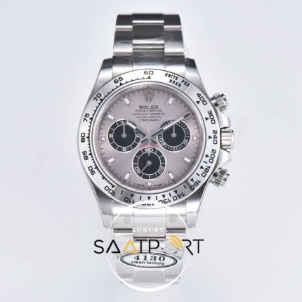 Rolex Daytona 116509 Clean Factory Gri Kadran 40 mm Super Clone ETA