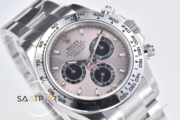 Rolex Daytona 116509 Clean Factory Gri Kadran 40 mm Super Clone ETA