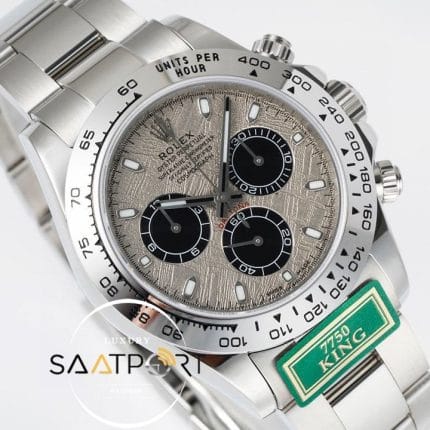 Rolex Daytona 116509 King Factory Göktaşı Kadran 40 mm Gold Kasa Super Clone ETA