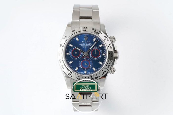 Rolex Daytona 116509 King Factory Mavi Kadran 40 mm Gold Kasa Super Clone ETA