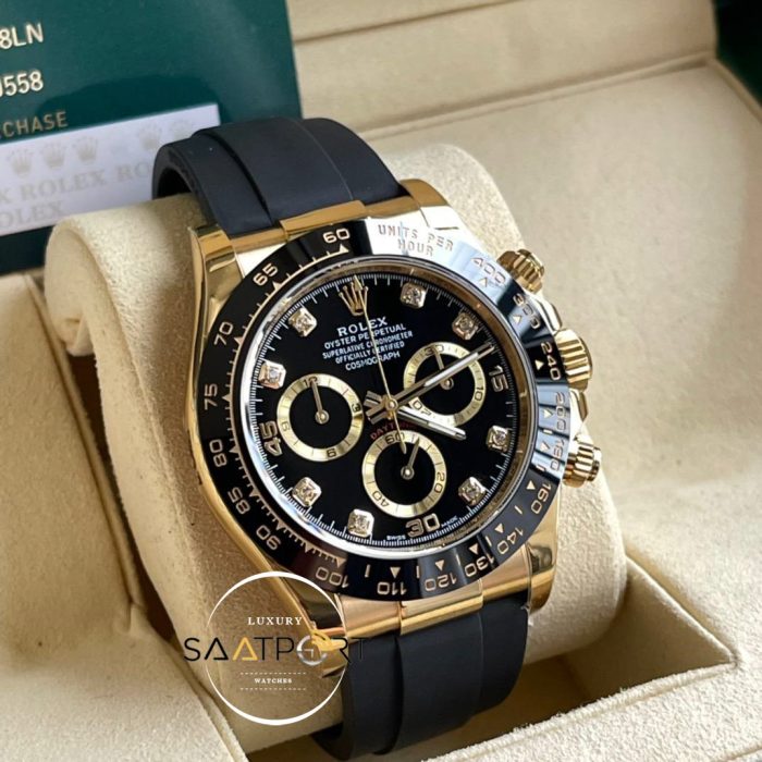 Rolex Daytona 116515LN Diamond Black Dial BT Factory