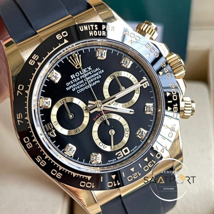 Rolex Daytona 116515LN Diamond Black Dial BT Factory