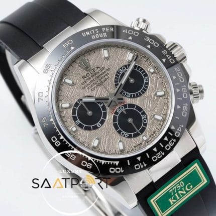 Rolex Daytona 116519 King Factory Göktaşı Kadran 40 mm 904L Çelik Kasa Super Clone ETA
