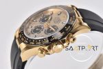 Rolex Daytona 4130 Clean Factory 40 mm Gold Kadran Super Clone ETA