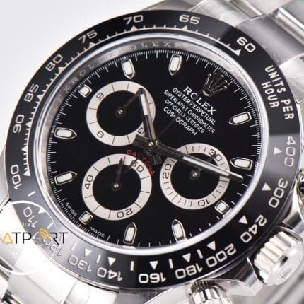 Rolex Daytona 904L Clean Factory 40 mm Beyaz Kadran Super Clone ETA