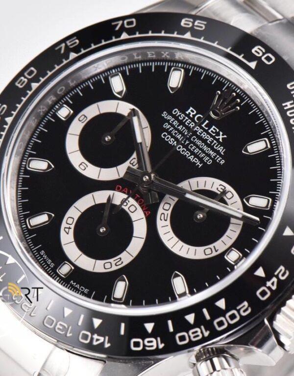 Rolex Daytona 904L Clean Factory 40 mm Beyaz Kadran Super Clone ETA