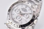 Rolex Daytona 904L Clean Factory 40 mm Beyaz Kadran Super Clone ETA