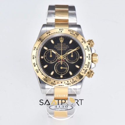 Rolex Daytona 904L Clean Factory 40 mm Gold Bezel Super Clone ETA