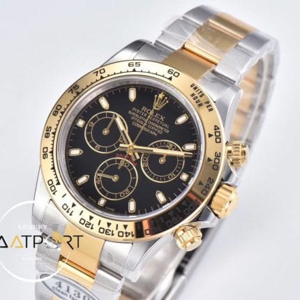 Rolex Daytona 904L Clean Factory 40 mm Gold Bezel Super Clone ETA