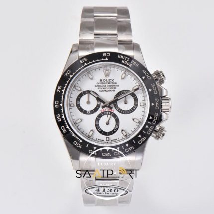 Rolex Daytona 904L Clean Factory 40 mm Siyah Bezel Super Clone ETA