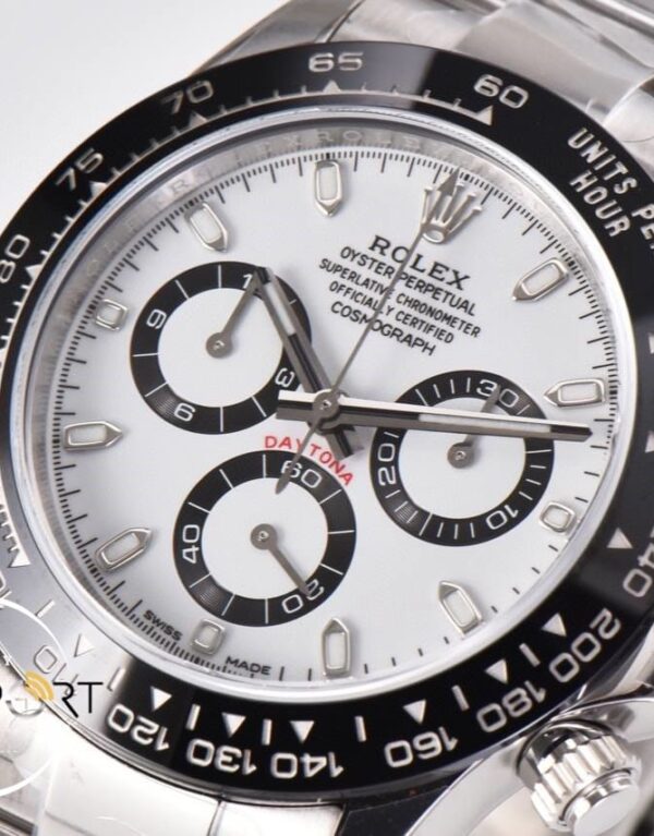Rolex Daytona 904L Clean Factory 40 mm Siyah Bezel Super Clone ETA