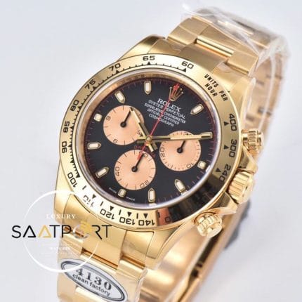 Rolex Daytona Clean Factory 116508 Siyah Kadran 40 mm Super Clone ETA