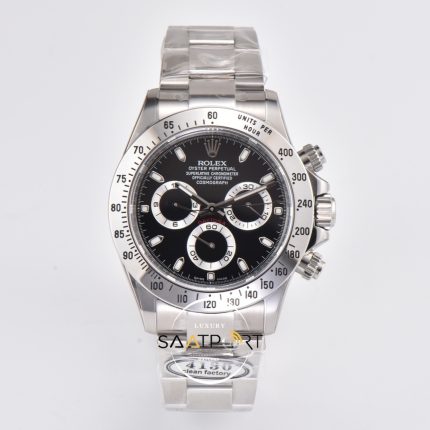 Rolex Daytona Clean Factory 116520 Siyah Kadran 40 mm Super Clone ETA