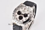 Rolex Daytona Clean Factory 40mm Rakamlı Beyaz Kadran Super Clone ETA