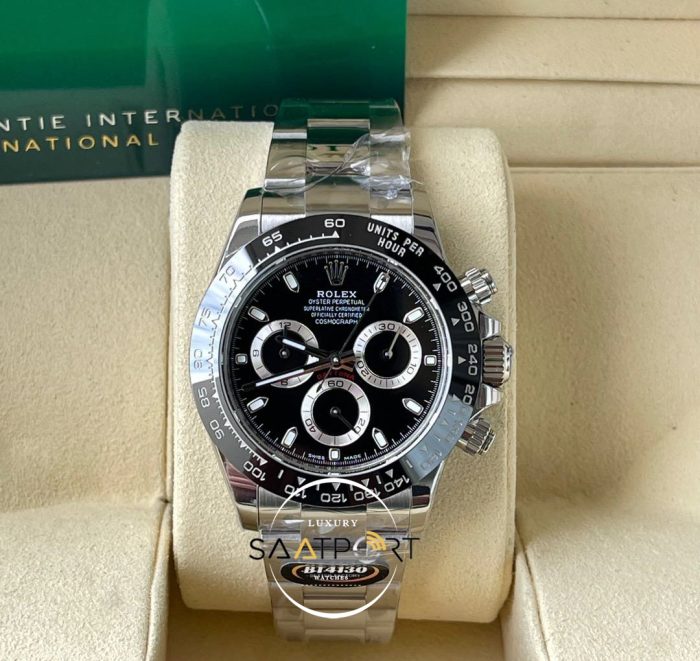 Rolex Eta Saat 116500LN Daytona BT Factory Seramik Bezel