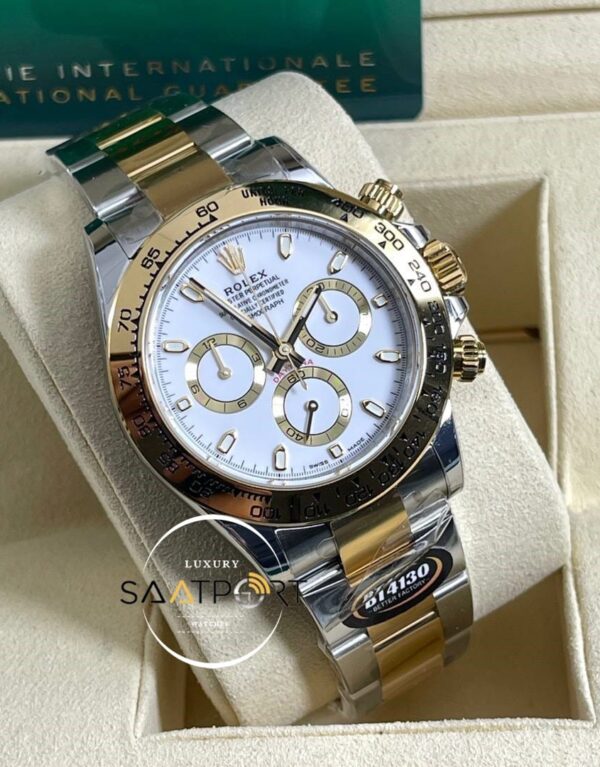Rolex Eta Saat 116503 Daytona BT Factory Beyaz Kadran
