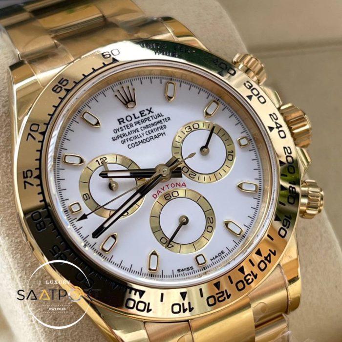 Rolex Eta Saat 116528 Daytona BT Factory 4130 Mekanizma