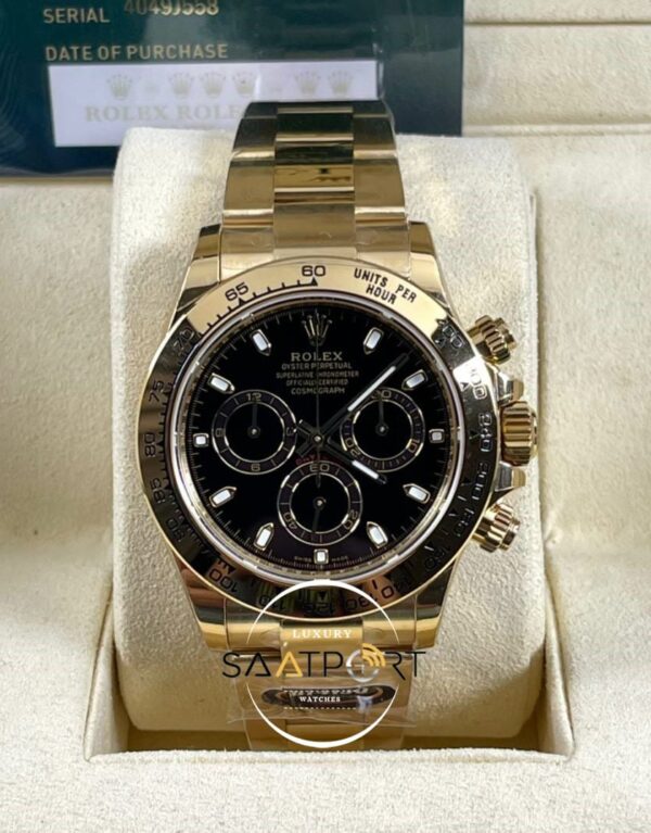 Rolex Eta Saat Daytona BT Factory 4130 Mekanizma