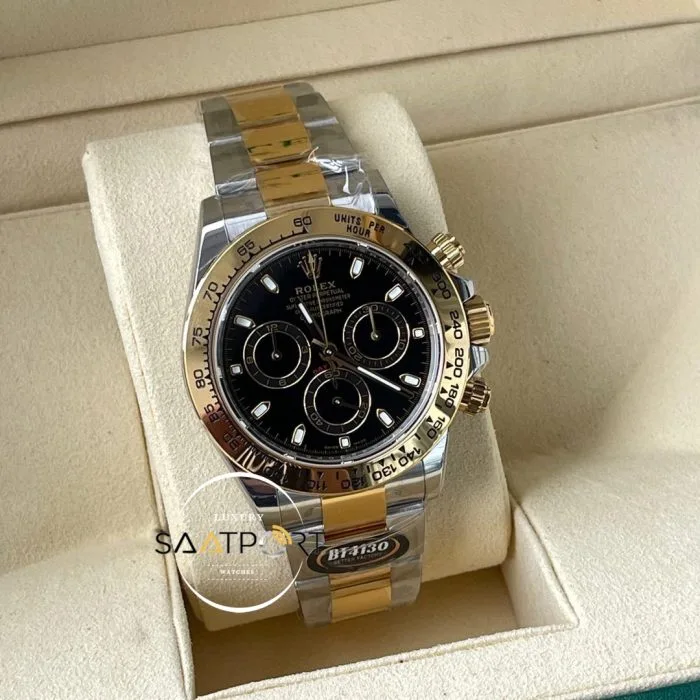 Rolex Eta Saat Siyah Kadran 116503 Daytona BT Factory