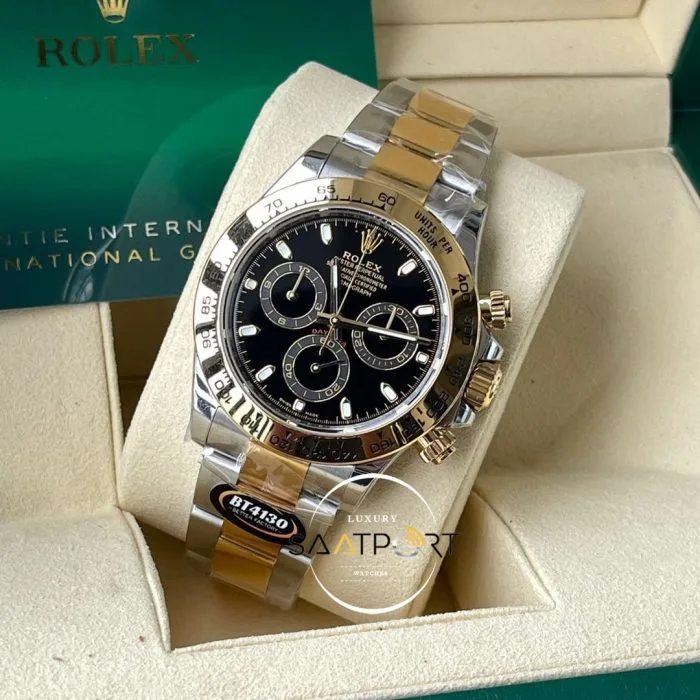 Rolex Eta Saat Siyah Kadran 116503 Daytona BT Factory