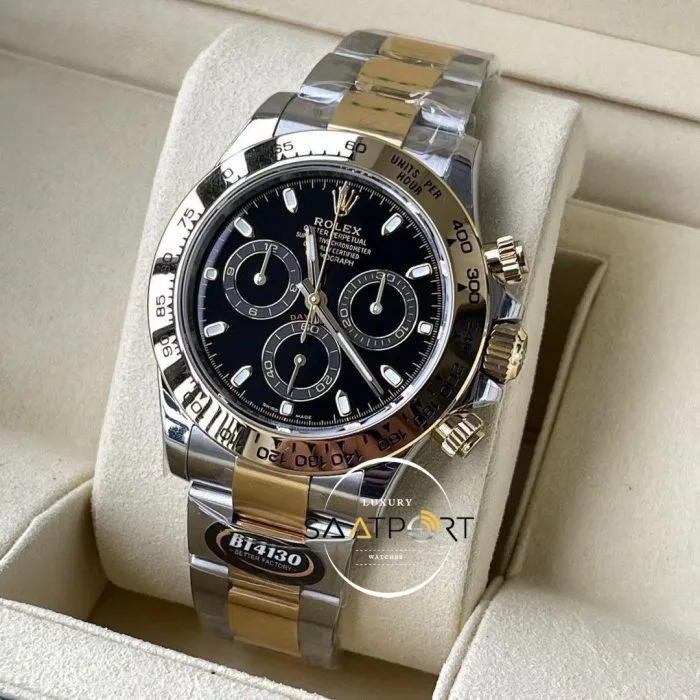 Rolex Eta Saat Siyah Kadran 116503 Daytona BT Factory