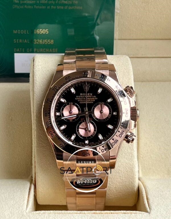 Rolex Rose Daytona 116505 BT Factory Super Clone ETA