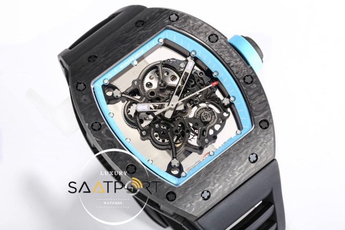 Richard Mille Bubba Watson Carbon RM055 İskelet Kadran