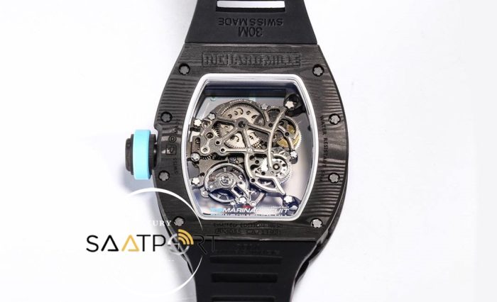 Richard Mille Bubba Watson Carbon RM055 İskelet Kadran