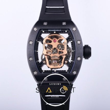 Richard Mille RM052-01 NTPT Taşlı Kafatası Kadran