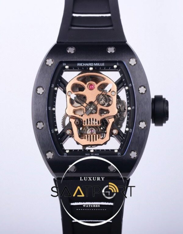 Richard Mille RM052-01 NTPT Taşlı Kafatası Kadran