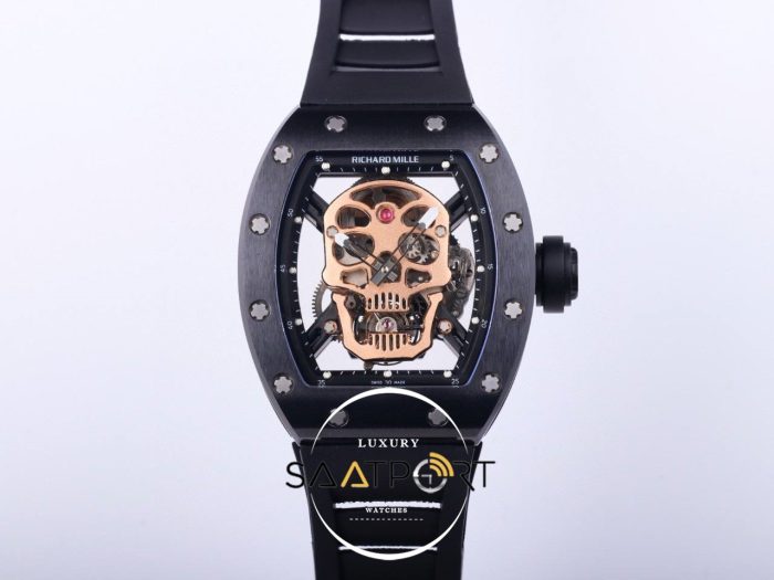 Richard Mille RM052-01 NTPT Taşlı Kafatası Kadran