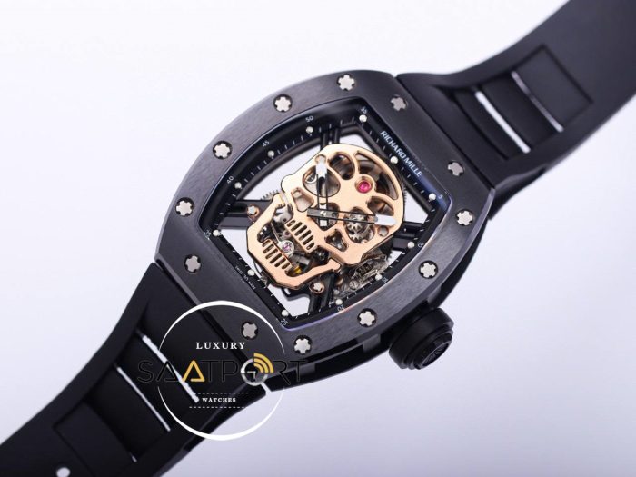 Richard Mille RM052-01 NTPT Taşlı Kafatası Kadran