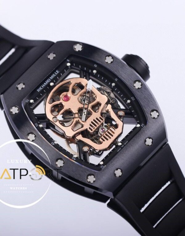 Richard Mille RM052-01 NTPT Taşlı Kafatası Kadran