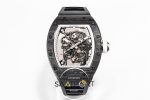 Richard Mille RM055 Carbon Kasa Beyaz İskelet Kadran